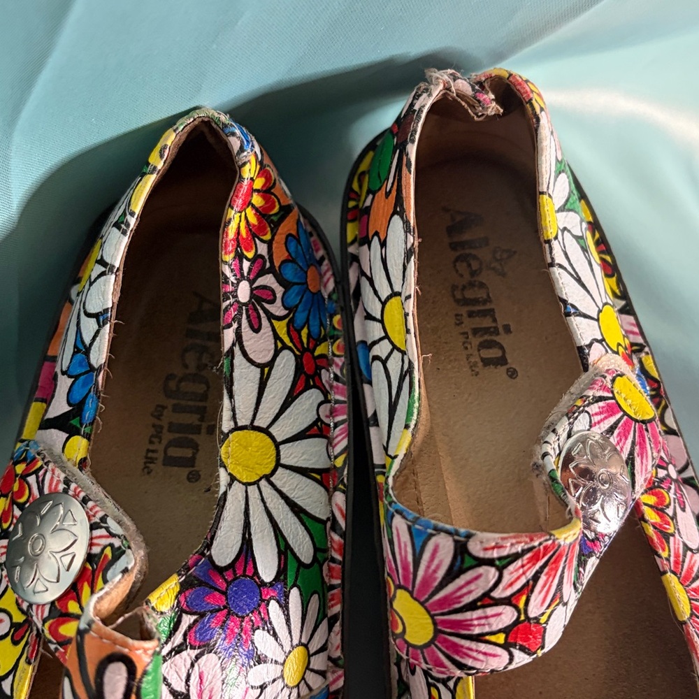 Alegria Paloma Mary Jane’s Bright Flower Pattern 529 - Picture 5 of 8